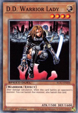 D.D. Warrior Lady [SGX1-ENE04] Common | Galactic Gamez