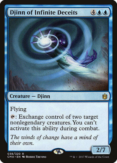 Djinn of Infinite Deceits [Commander Anthology] | Galactic Gamez