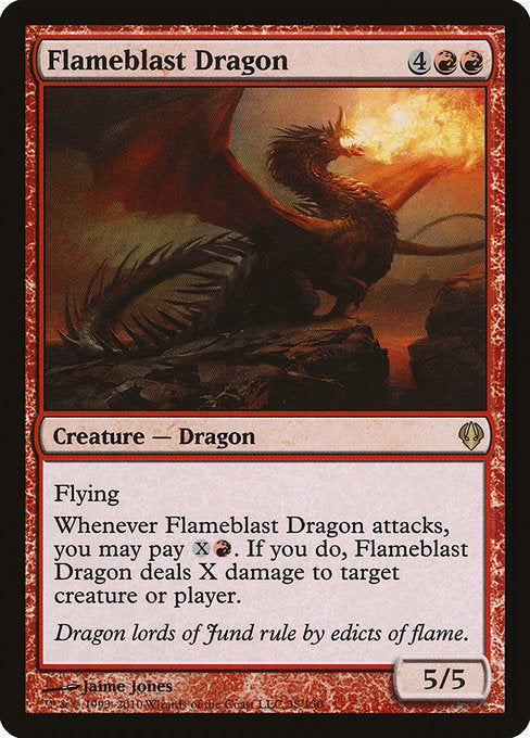 Flameblast Dragon [Archenemy] | Galactic Gamez