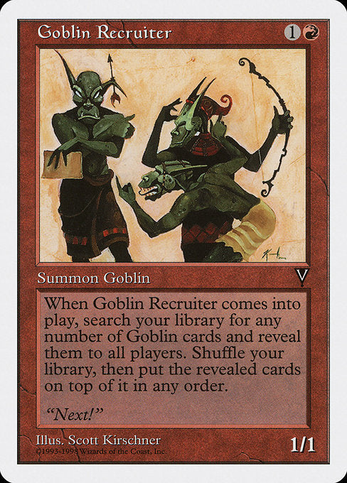 Goblin Recruiter [Anthologies] | Galactic Gamez