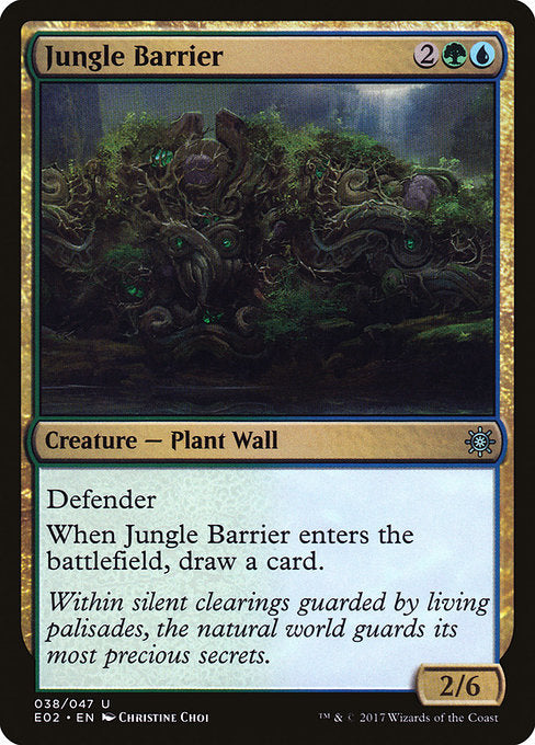 Jungle Barrier [Explorers of Ixalan] | Galactic Gamez
