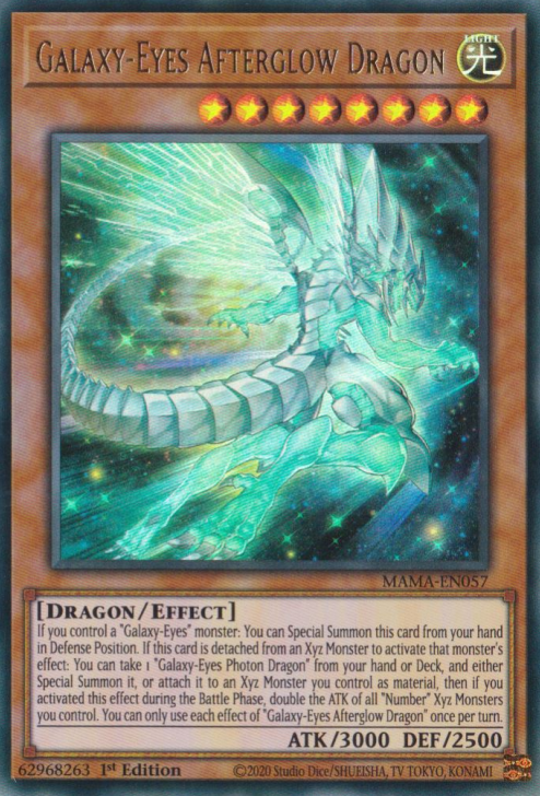 Galaxy-Eyes Afterglow Dragon [MAMA-EN057] Ultra Rare | Galactic Gamez