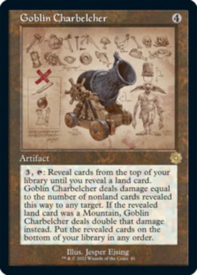 Goblin Charbelcher (Retro Schematic) [The Brothers' War Retro Artifacts] | Galactic Gamez