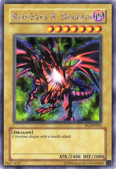 Red-Eyes B. Dragon [PCJ-EN001] Prismatic Secret Rare | Galactic Gamez