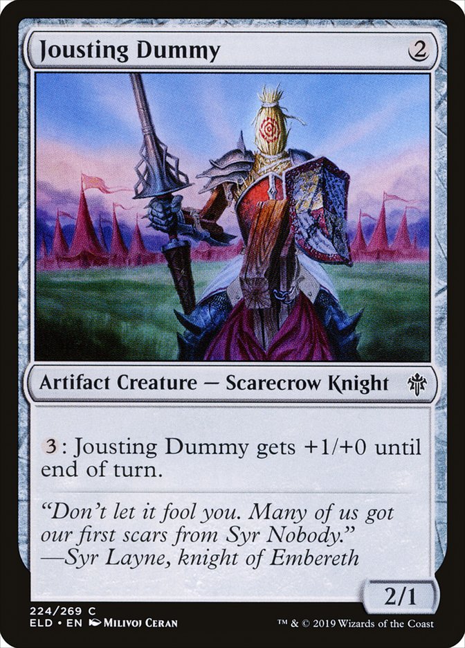 Jousting Dummy [Throne of Eldraine] | Galactic Gamez