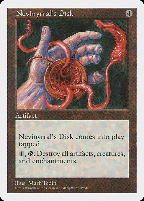 Nevinyrral's Disk [Fifth Edition] | Galactic Gamez