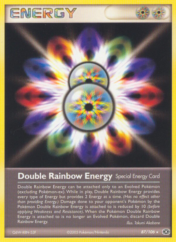 Double Rainbow Energy (87/106) [EX: Emerald] | Galactic Gamez