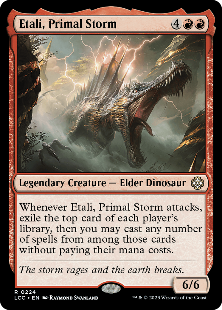 Etali, Primal Storm [The Lost Caverns of Ixalan Commander] | Galactic Gamez