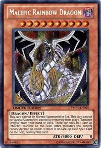 Malefic Rainbow Dragon [YMP1-EN005] Secret Rare | Galactic Gamez