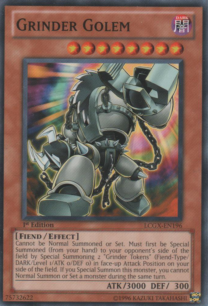 Grinder Golem [LCGX-EN196] Common | Galactic Gamez