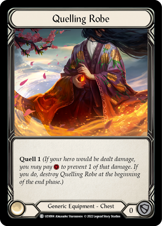 Quelling Robe [UZU004] (Outsiders Uzuri Blitz Deck) | Galactic Gamez