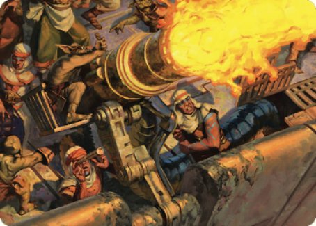 Mana Cannons Art Card [Dominaria United Art Series] | Galactic Gamez