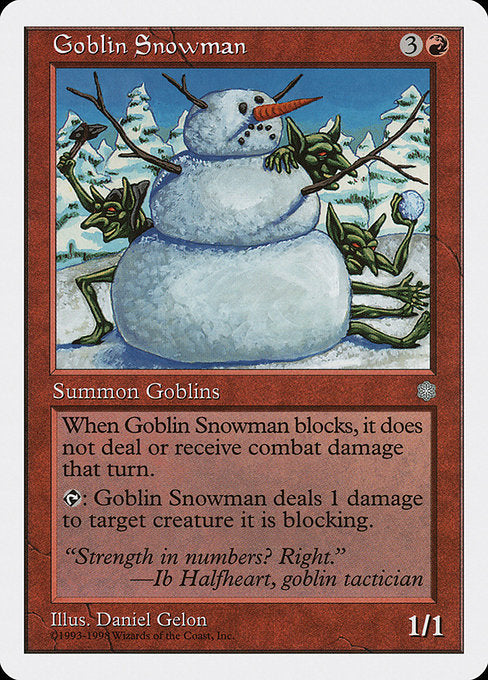 Goblin Snowman [Anthologies] | Galactic Gamez