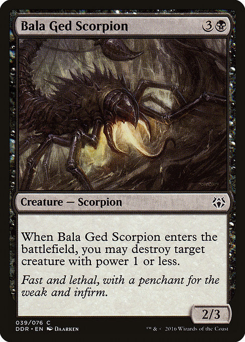 Bala Ged Scorpion [Duel Decks: Nissa vs. Ob Nixilis] | Galactic Gamez