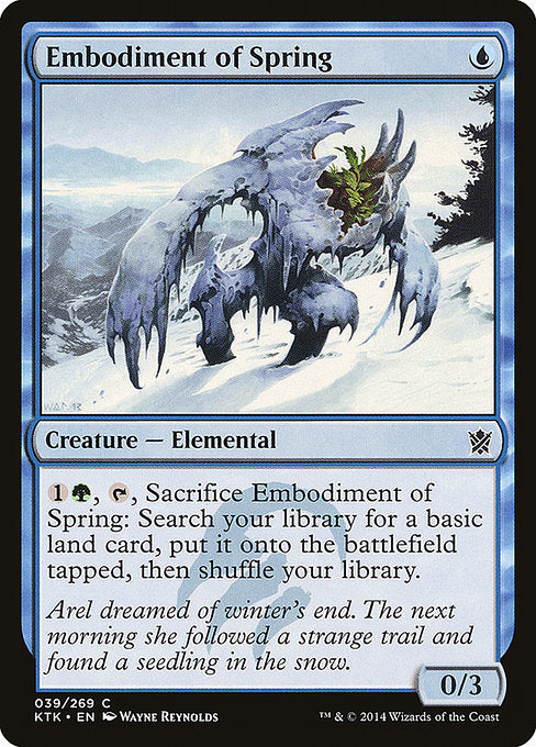 Embodiment of Spring [Khans of Tarkir] | Galactic Gamez