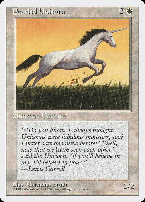 Pearled Unicorn [Fourth Edition] | Galactic Gamez