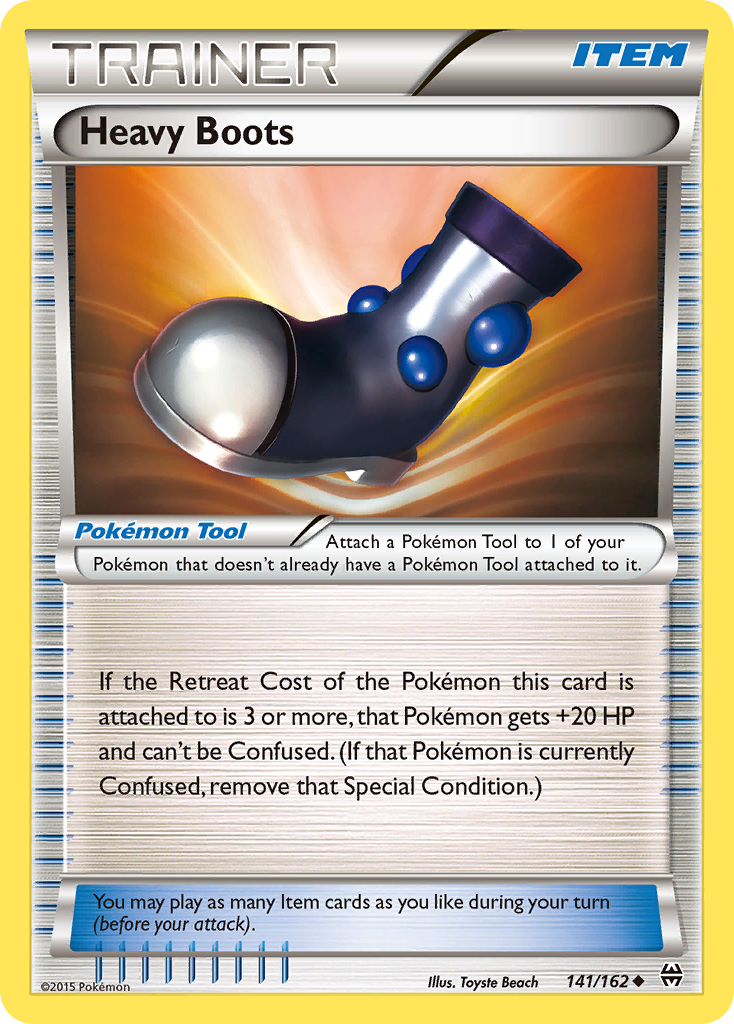 Heavy Boots (141/162) [XY: BREAKthrough] | Galactic Gamez