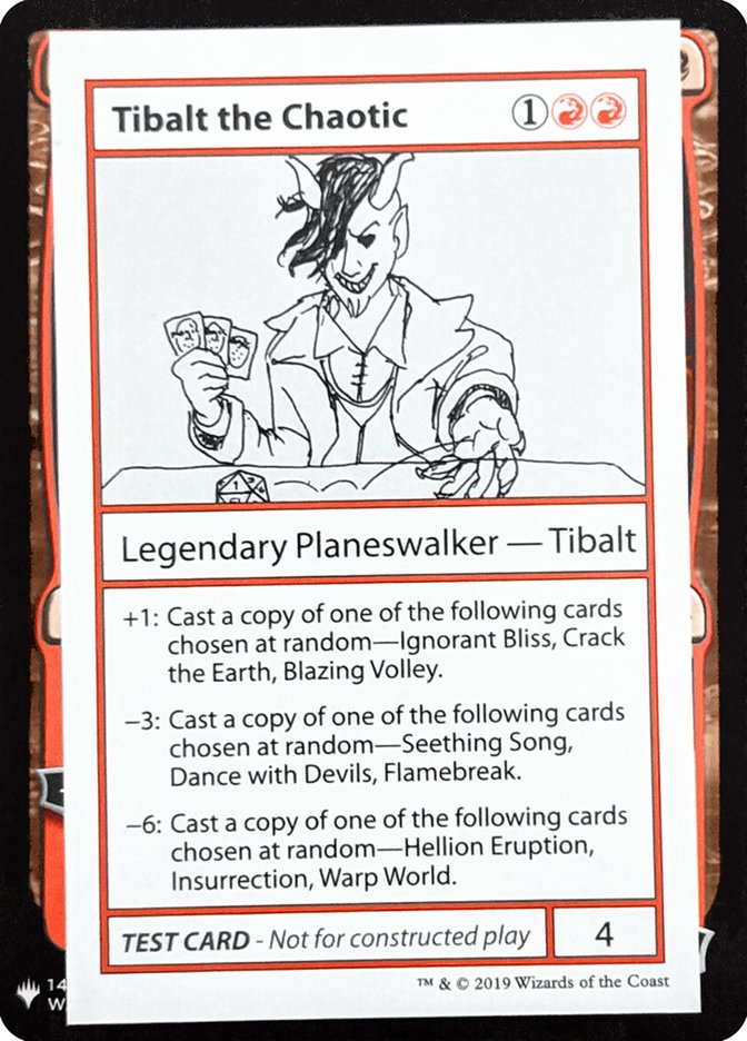 Tibalt the Chaotic [Mystery Booster Playtest Cards] | Galactic Gamez