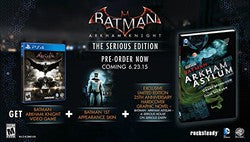 Batman: Arkham Knight Serious Edition - Playstation 4 | Galactic Gamez