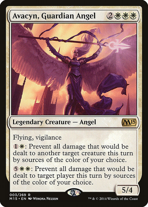 Avacyn, Guardian Angel [Magic 2015] | Galactic Gamez