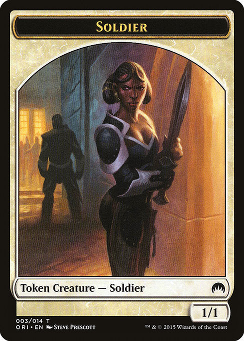 Soldier [Magic Origins Tokens] | Galactic Gamez