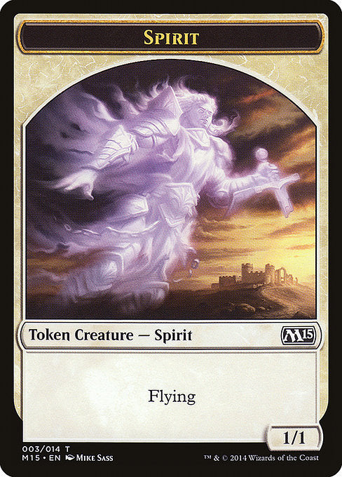 Spirit [Magic 2015 Tokens] | Galactic Gamez
