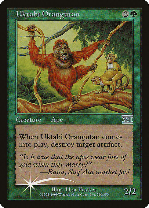 Uktabi Orangutan [Arena League 2000] | Galactic Gamez