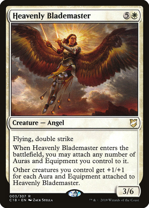 Heavenly Blademaster [Commander 2018] | Galactic Gamez