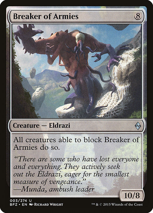 Breaker of Armies [Battle for Zendikar] | Galactic Gamez