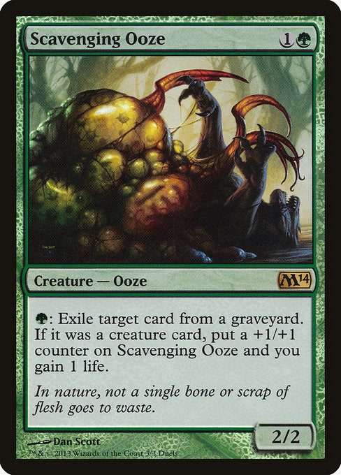 Scavenging Ooze [Duels of the Planeswalkers Promos 2013] | Galactic Gamez