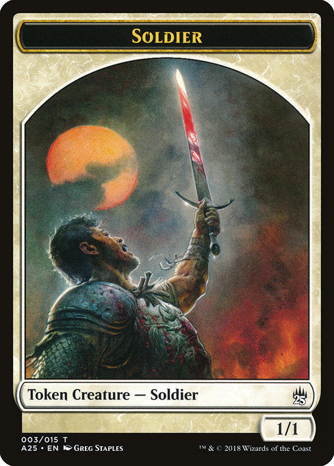 Soldier [Masters 25 Tokens] | Galactic Gamez