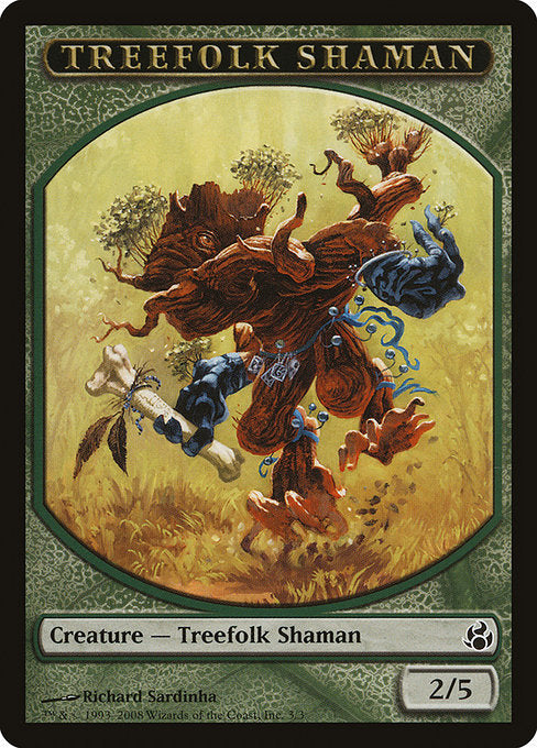 Treefolk Shaman [Morningtide Tokens] | Galactic Gamez