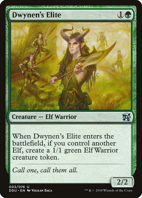 Dwynen's Elite [Duel Decks: Elves vs. Inventors] | Galactic Gamez
