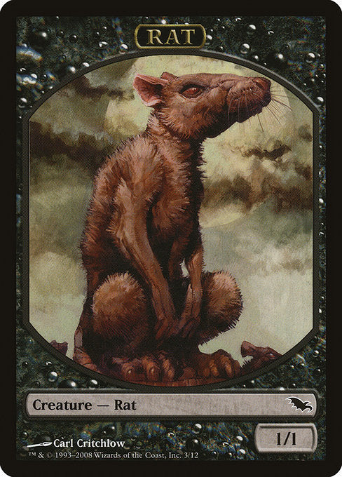 Rat [Shadowmoor Tokens] | Galactic Gamez
