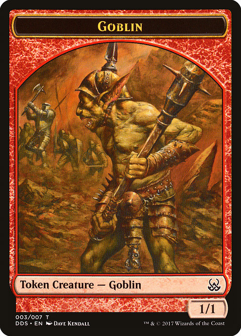 Goblin [Duel Decks: Mind vs. Might Tokens] | Galactic Gamez