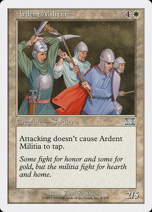 Ardent Militia [Classic Sixth Edition] | Galactic Gamez