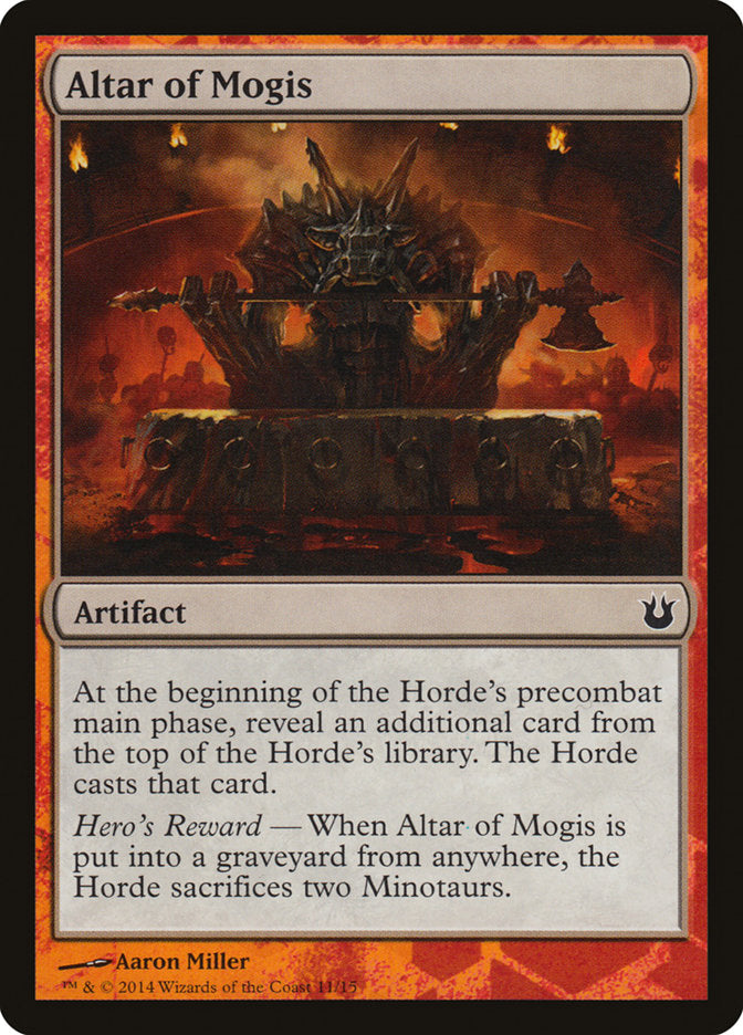 Altar of Mogis [Hero's Path Promos] | Galactic Gamez