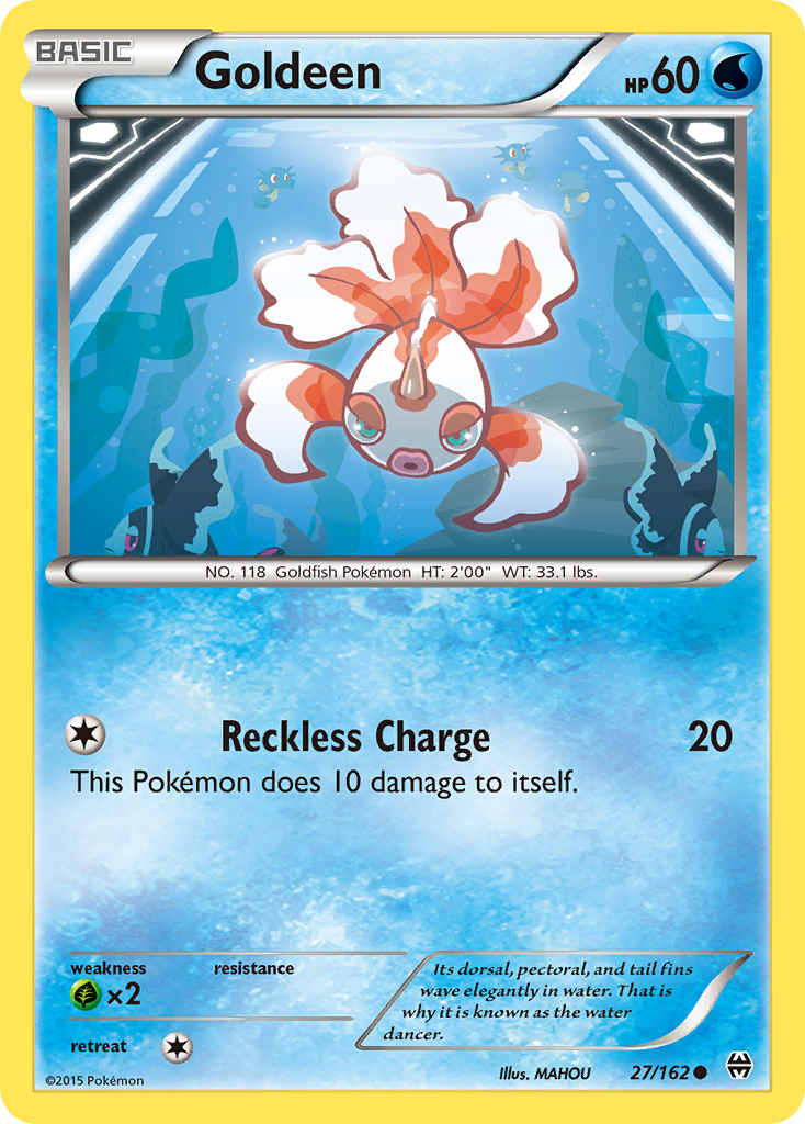 Goldeen (27/162) [XY: BREAKthrough] | Galactic Gamez