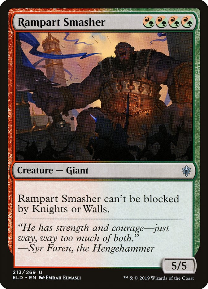 Rampart Smasher [Throne of Eldraine] | Galactic Gamez