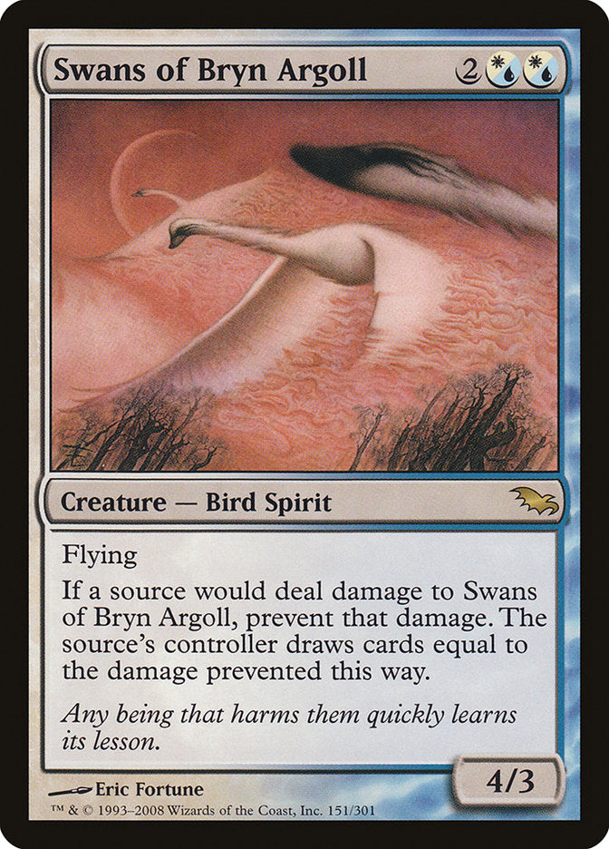 Swans of Bryn Argoll [Shadowmoor] | Galactic Gamez