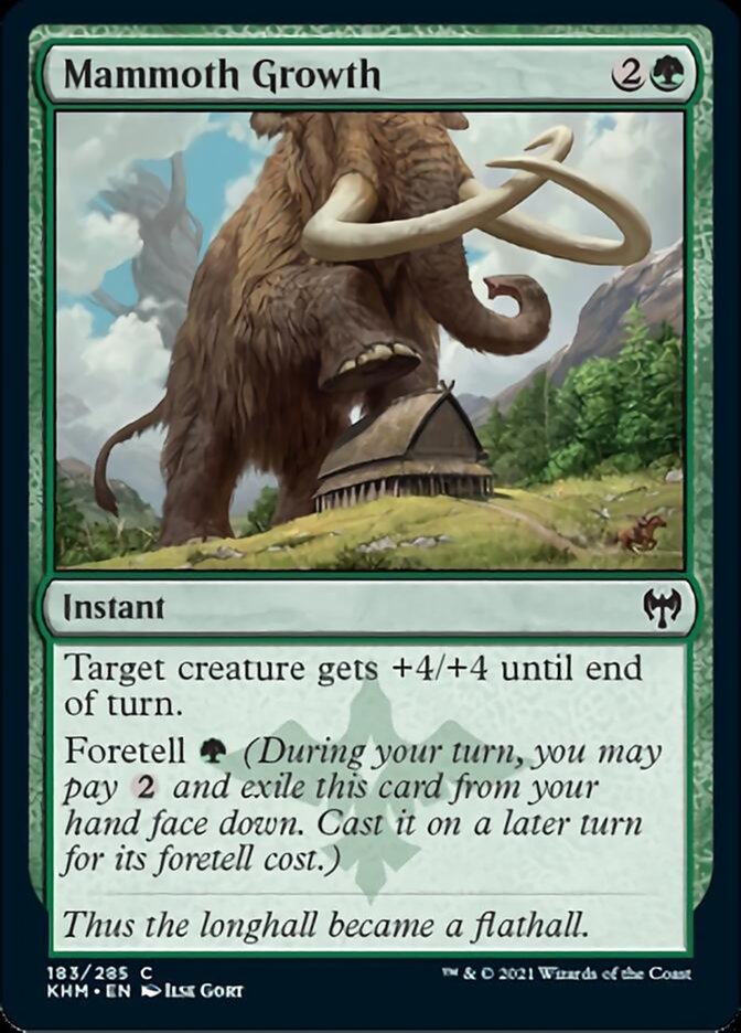 Mammoth Growth [Kaldheim] | Galactic Gamez