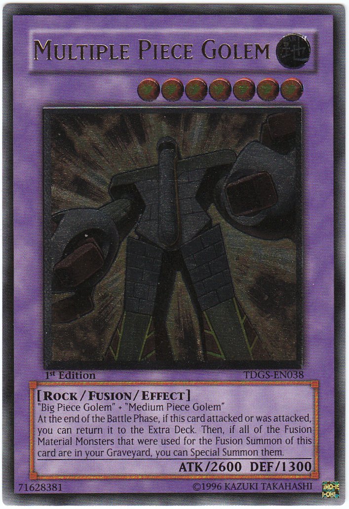 Multiple Piece Golem (UTR) [TDGS-EN038] Ultimate Rare | Galactic Gamez