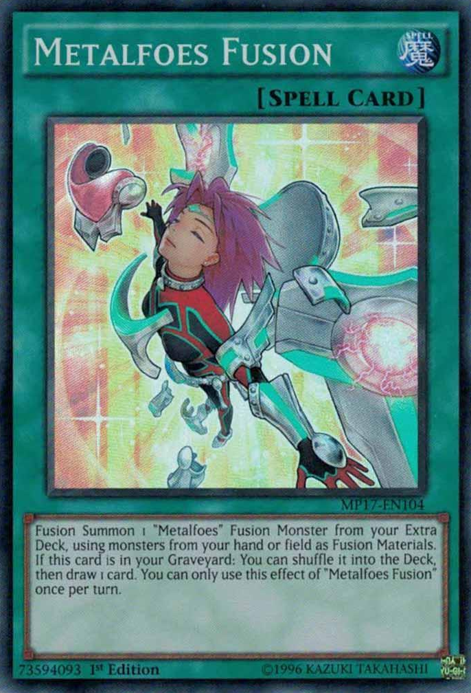 Metalfoes Fusion [MP17-EN104] Super Rare | Galactic Gamez