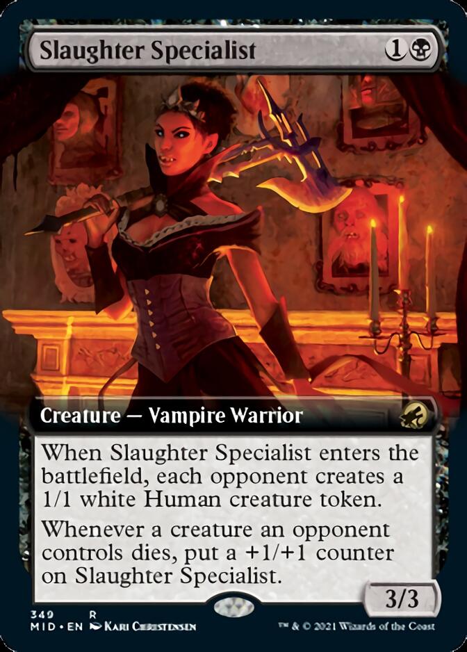 Slaughter Specialist (Extended) [Innistrad: Midnight Hunt] | Galactic Gamez