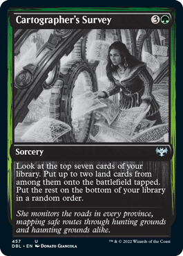 Cartographer's Survey [Innistrad: Double Feature] | Galactic Gamez