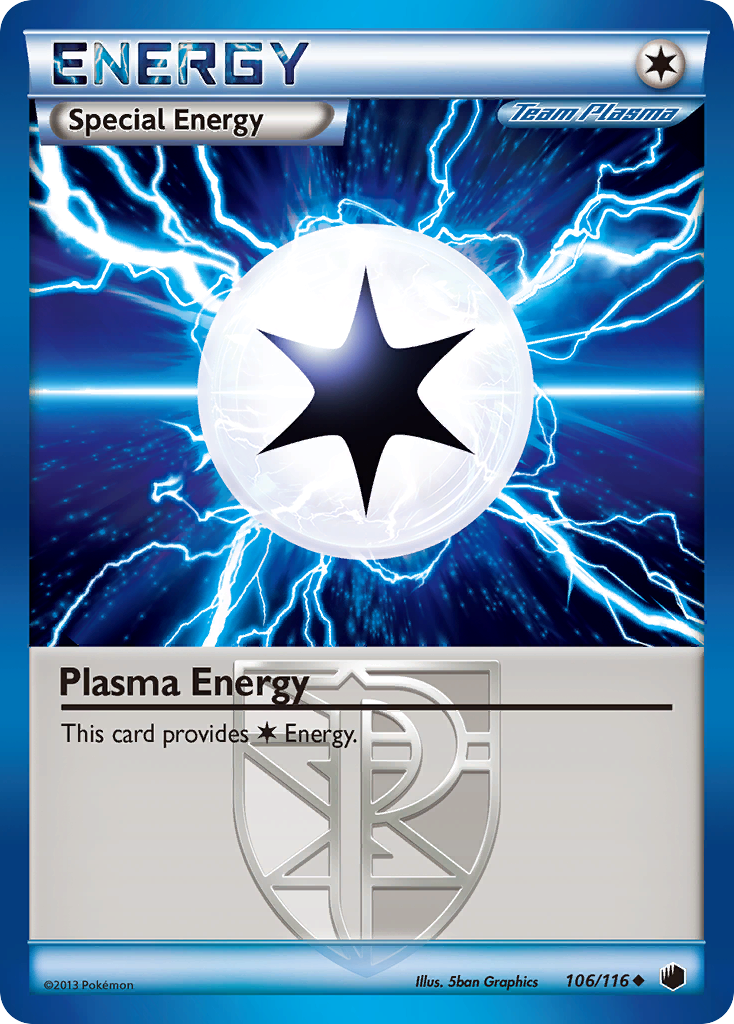 Plasma Energy (106/116) [Black & White: Plasma Freeze] | Galactic Gamez