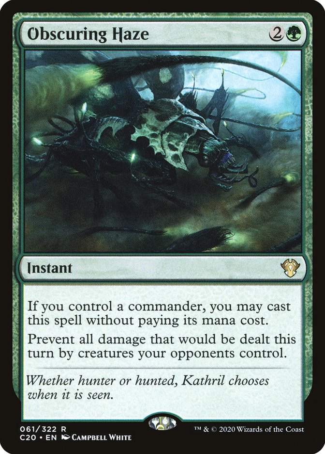 Obscuring Haze [Commander 2020] | Galactic Gamez
