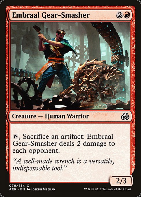 Embraal Gear-Smasher [Aether Revolt] | Galactic Gamez