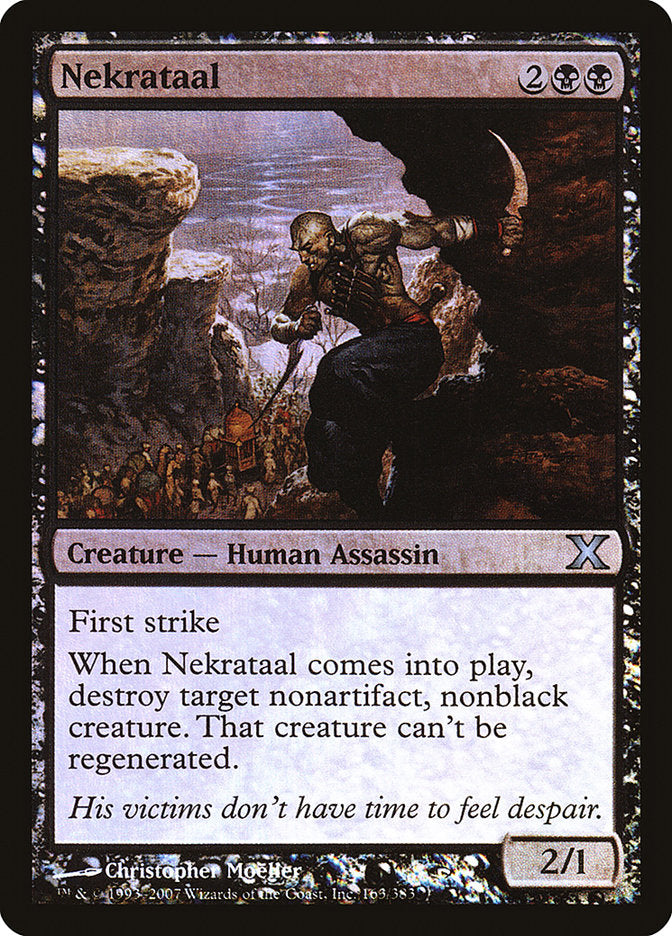 Nekrataal (Premium Foil) [Tenth Edition] | Galactic Gamez