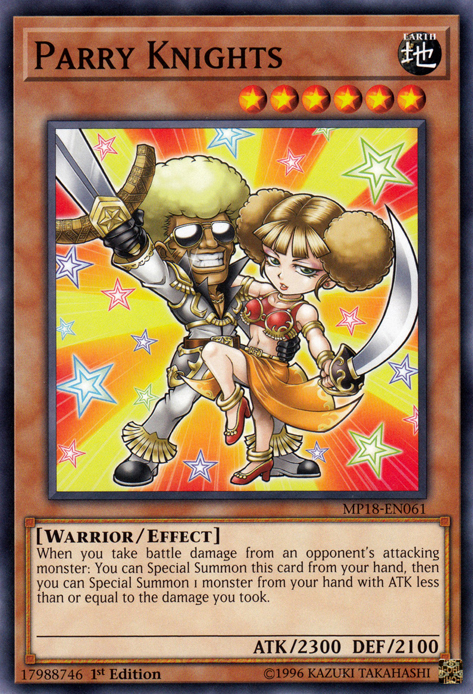Parry Knights [MP18-EN061] Short Print | Galactic Gamez